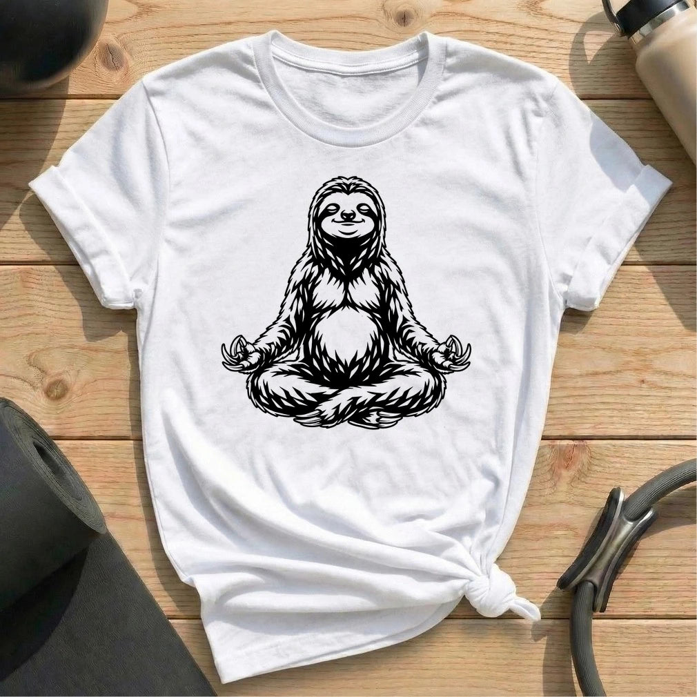 Meditate Sloth T-shirt