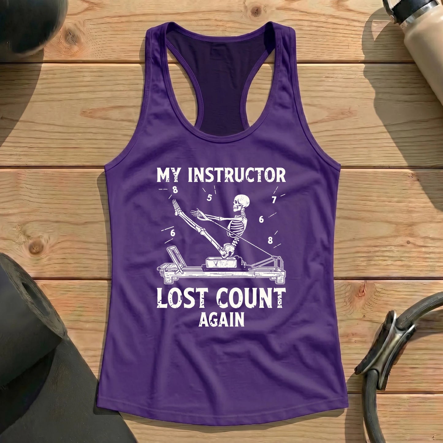 Instructor Lost Count Tank Top