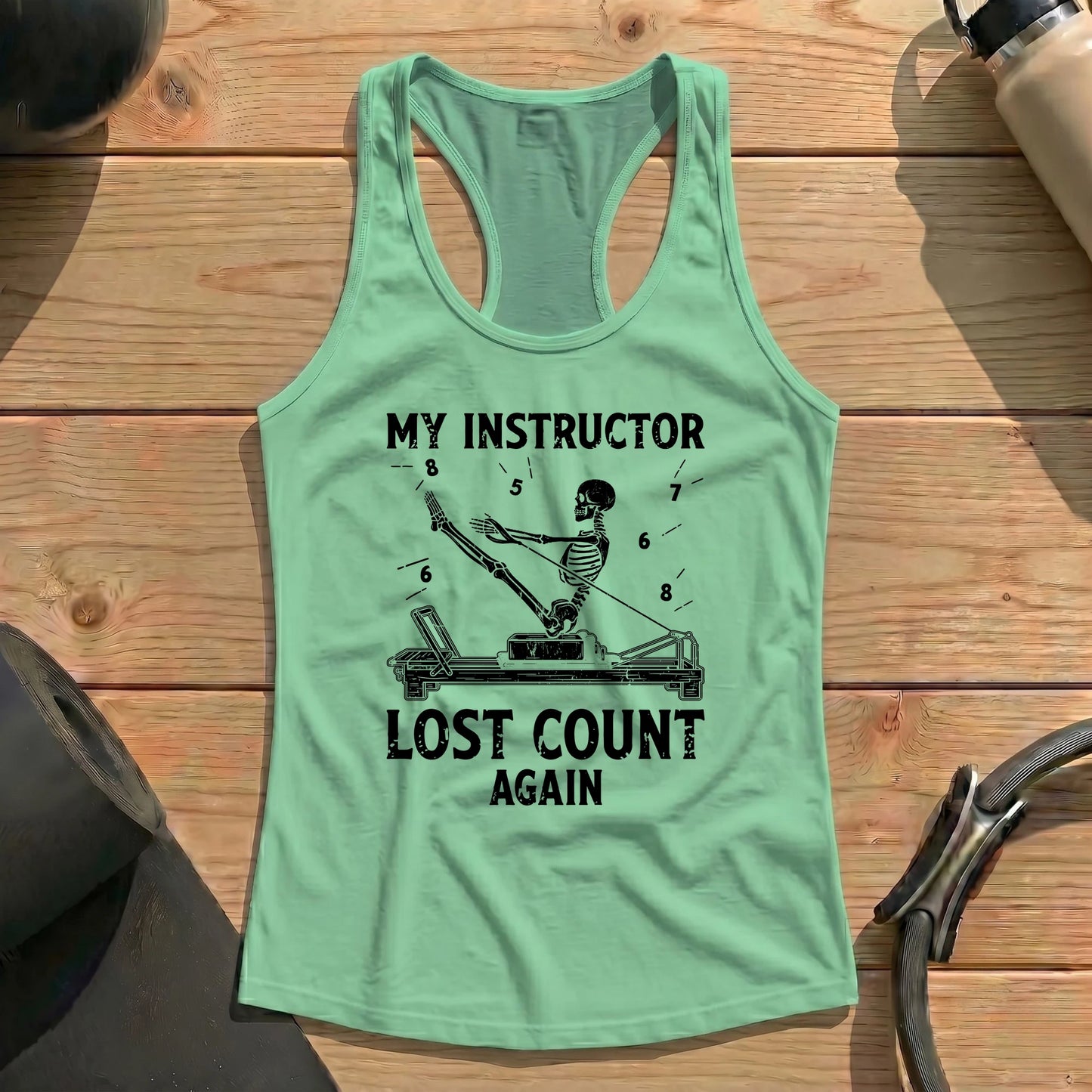 Instructor Lost Count Tank Top