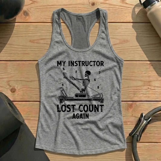Instructor Lost Count Tank Top