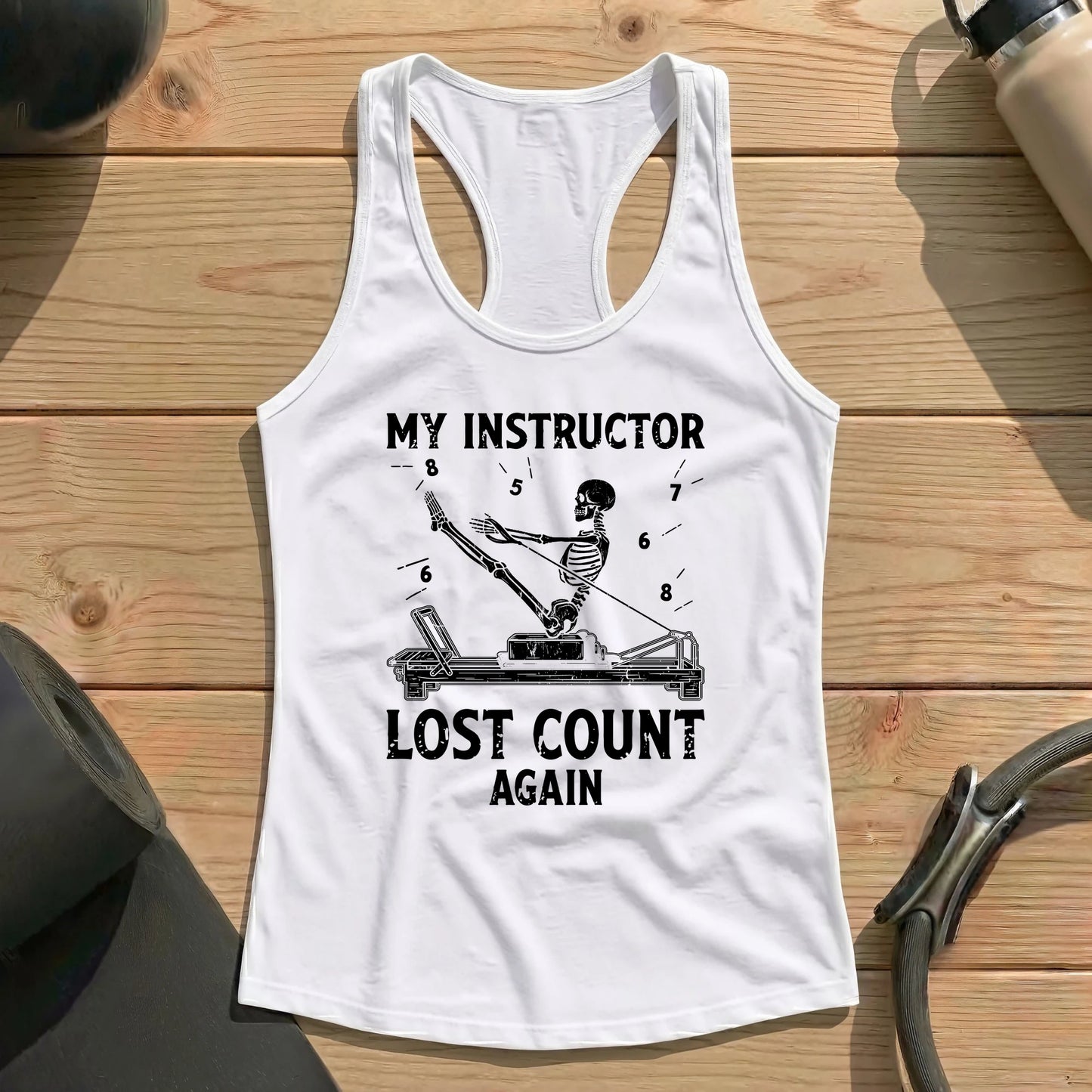 Instructor Lost Count Tank Top