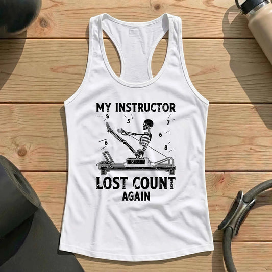Instructor Lost Count Tank Top