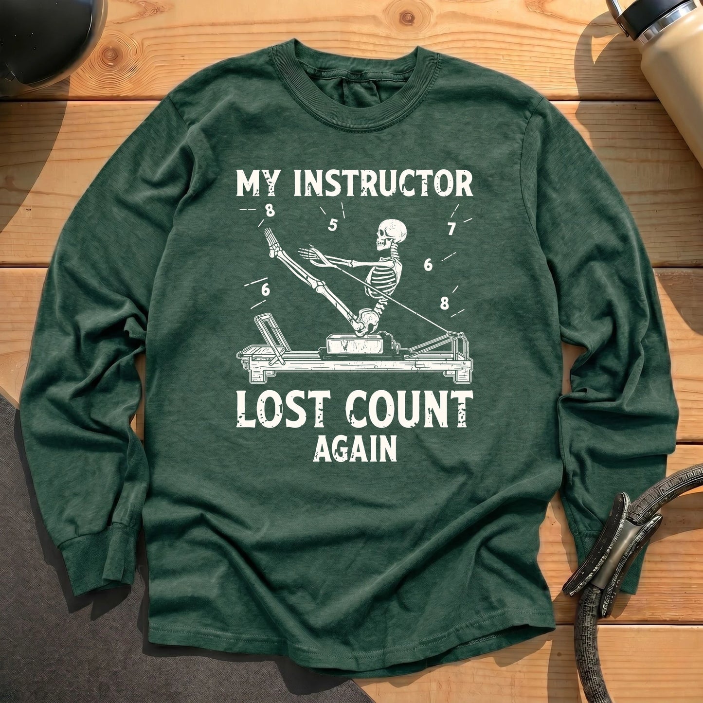 Instructor Lost Count Long Sleeve T-shirt