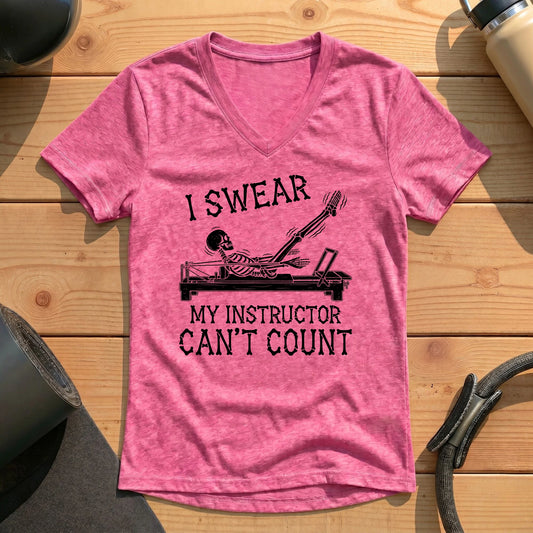 Instructor Can’t Count Lady V-neck