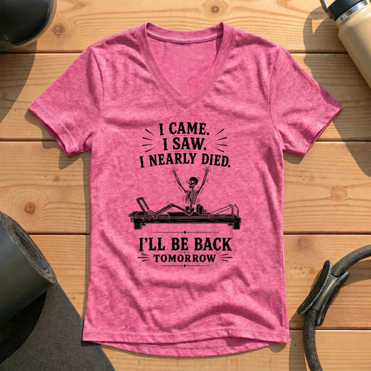 I Nearly Died Lady V-neck