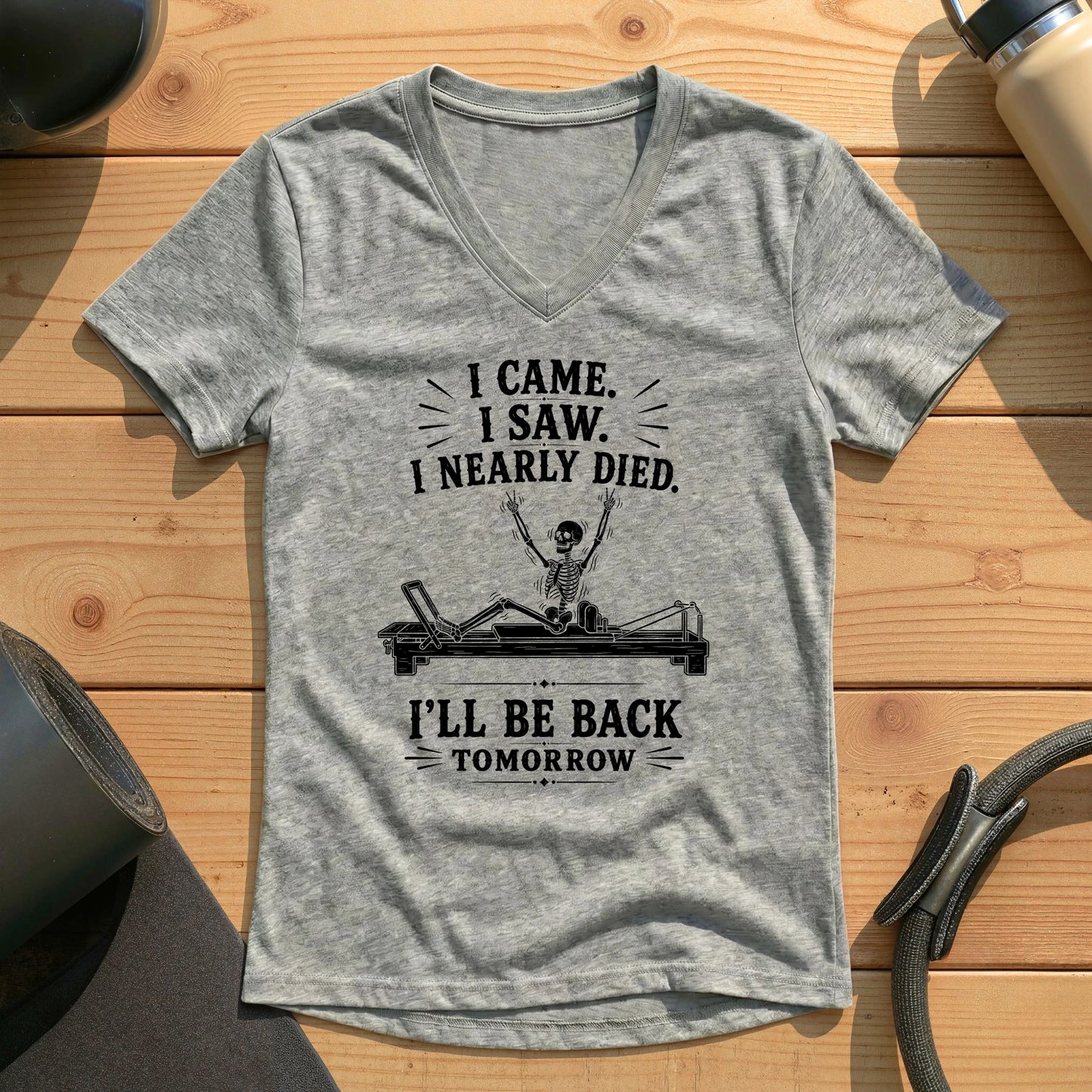 I Nearly Died Lady V-neck