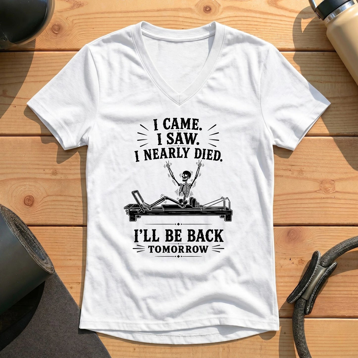 I Nearly Died Lady V-neck