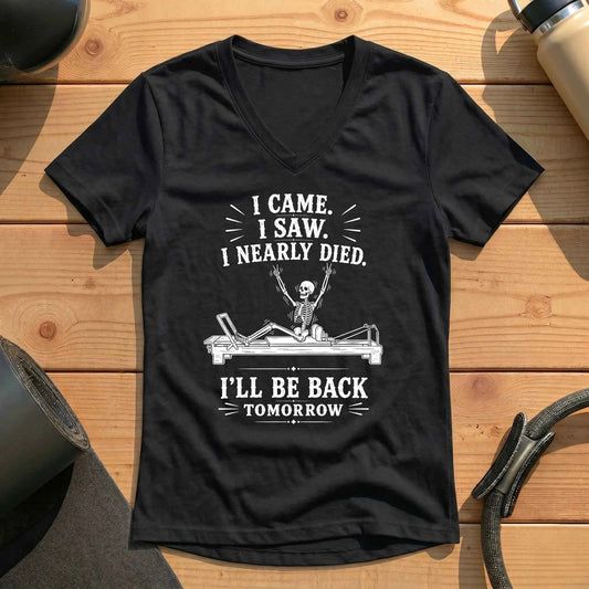 I Nearly Died Lady V-neck