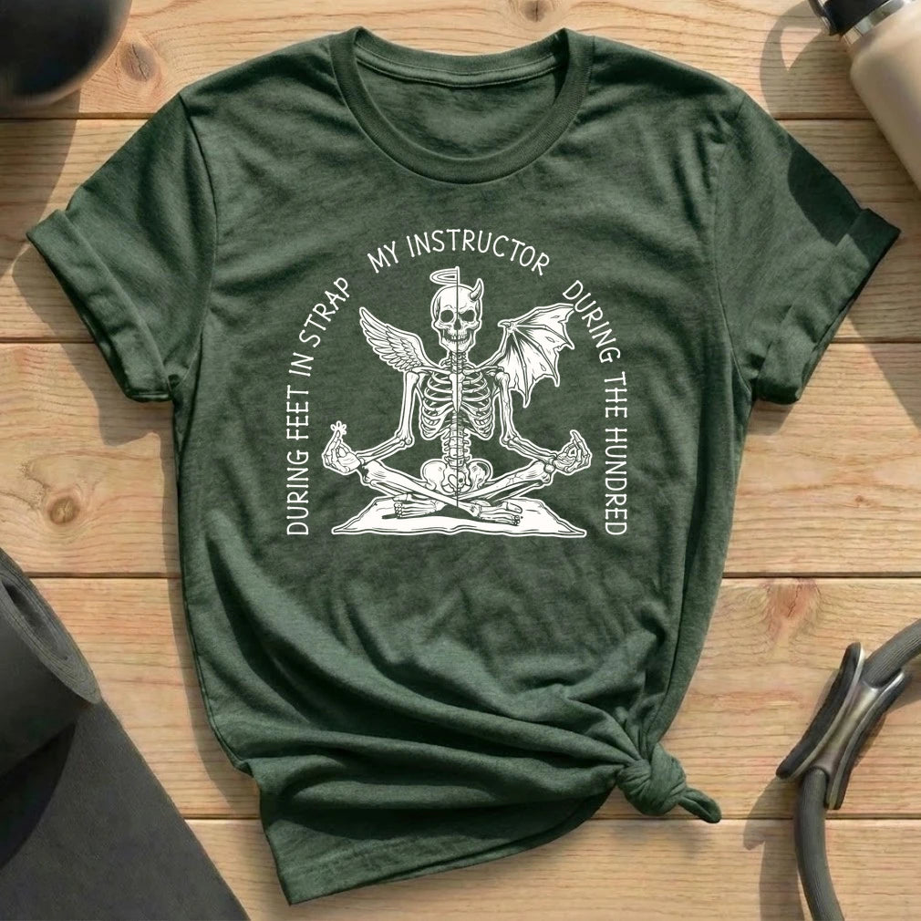 Angel Evil Pilates T-shirt
