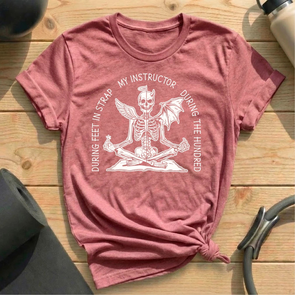 Angel Evil Pilates T-shirt
