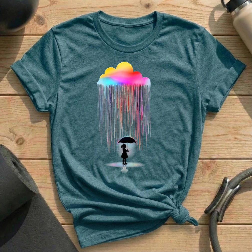 Rainbow Rain T-shirt