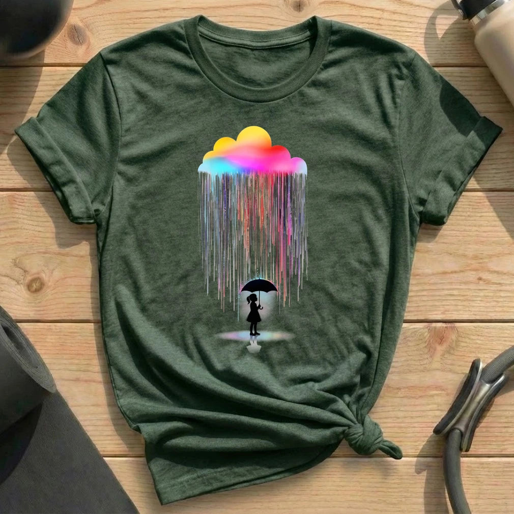 Rainbow Rain T-shirt