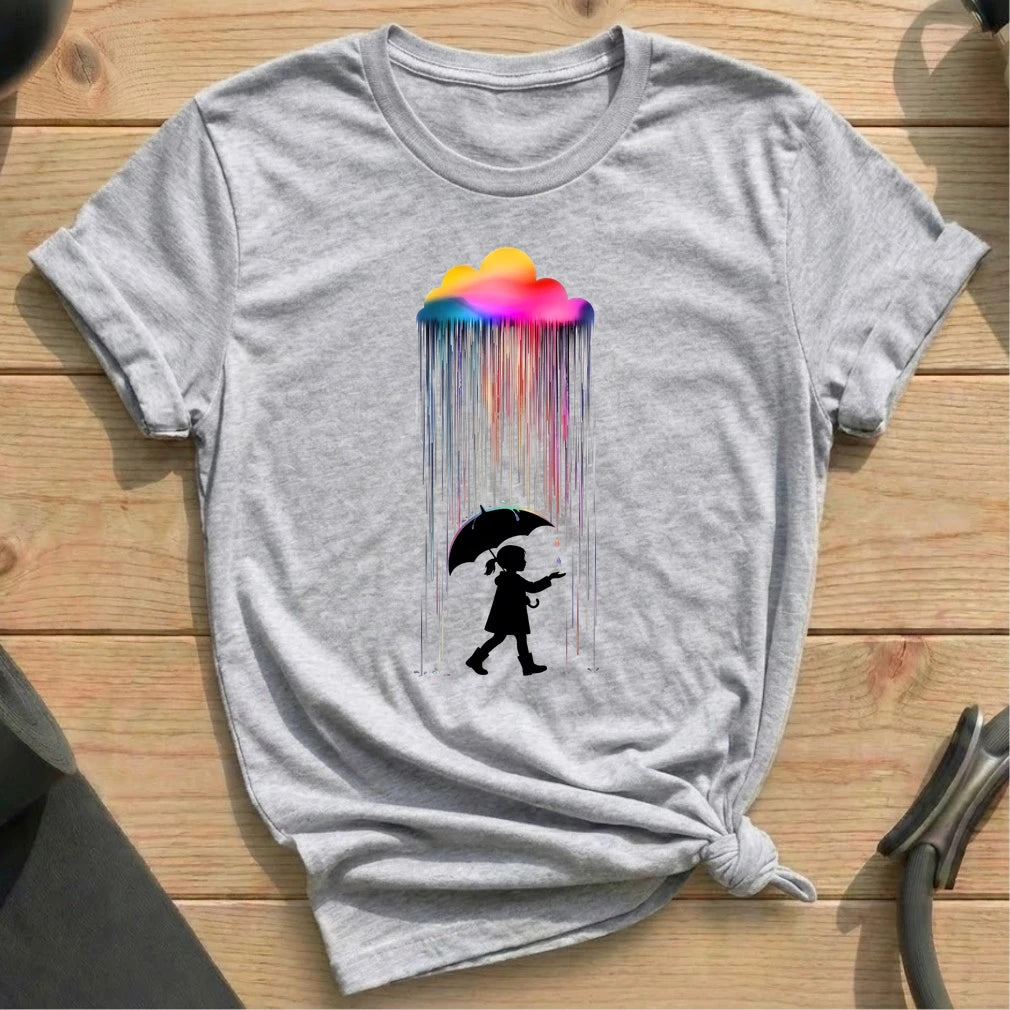 Girls In Rainbow T-shirt