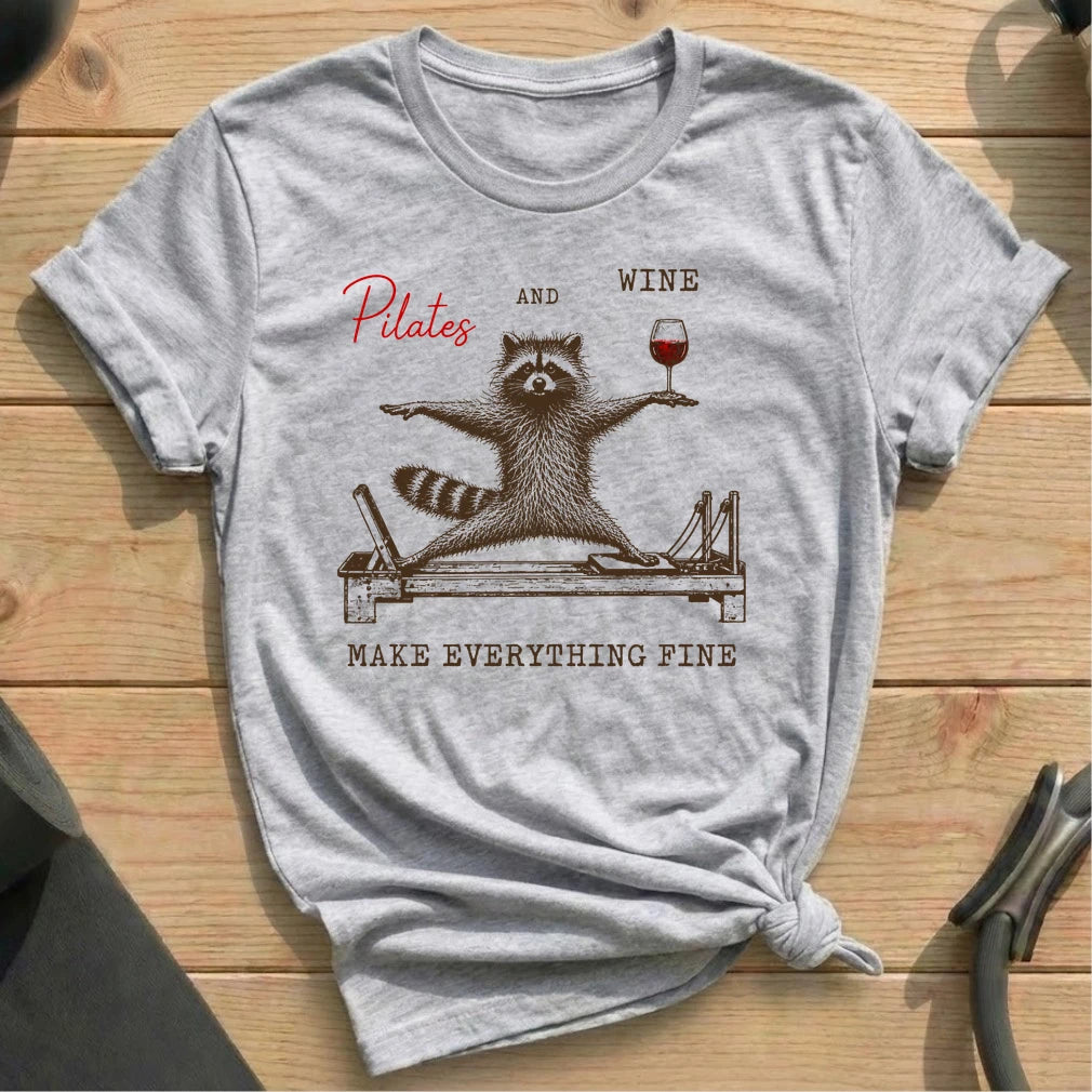 Pilates & Wine T-shirt