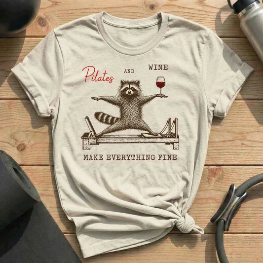 Pilates & Wine T-shirt