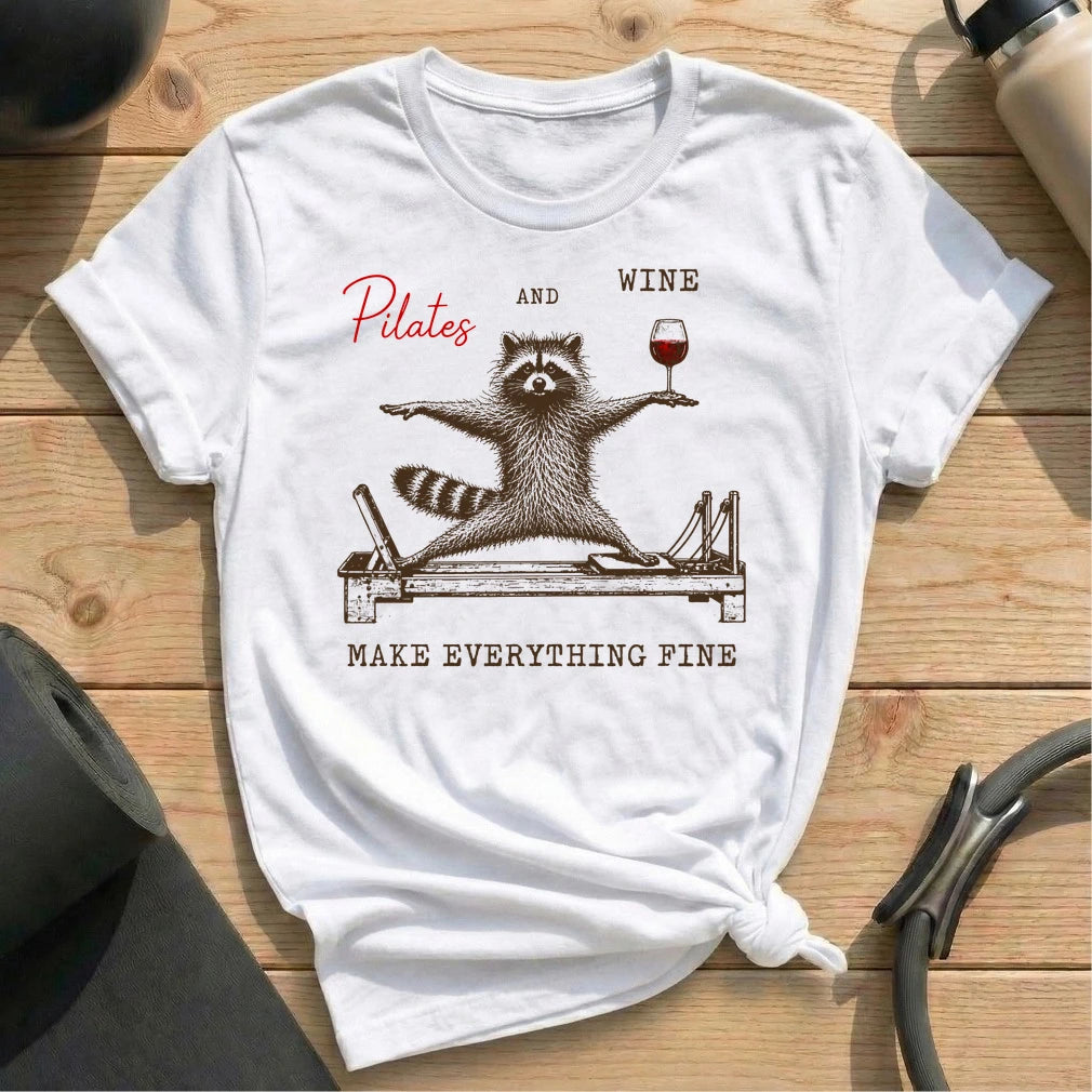 Pilates & Wine T-shirt