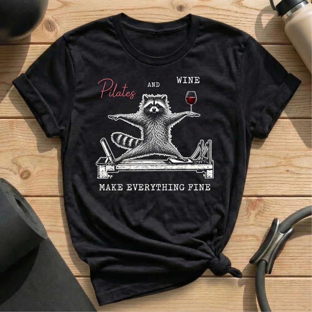 Pilates & Wine T-shirt