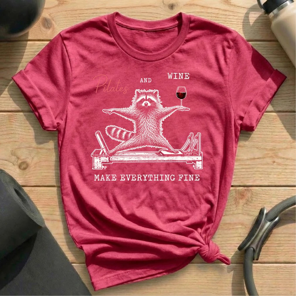 Pilates & Wine T-shirt