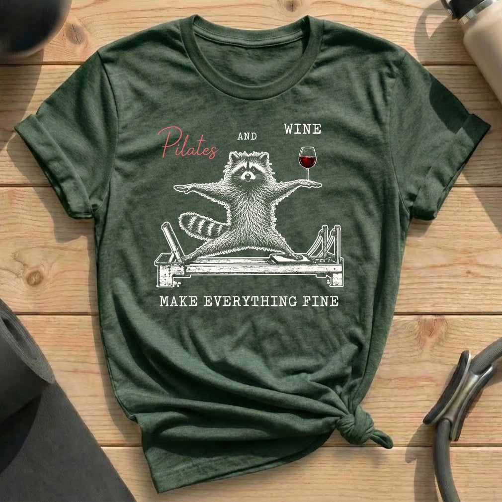 Pilates & Wine T-shirt