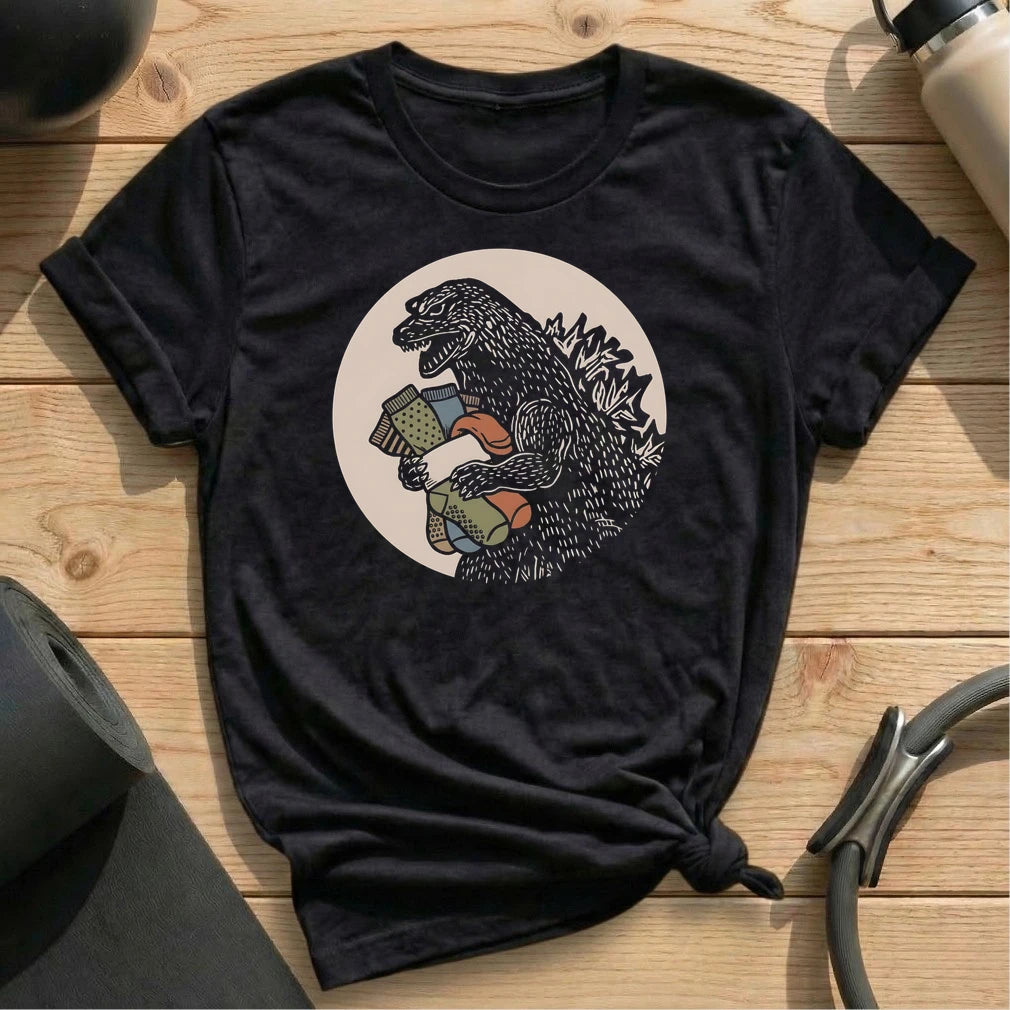 Gozilla Grip Socks T-shirt