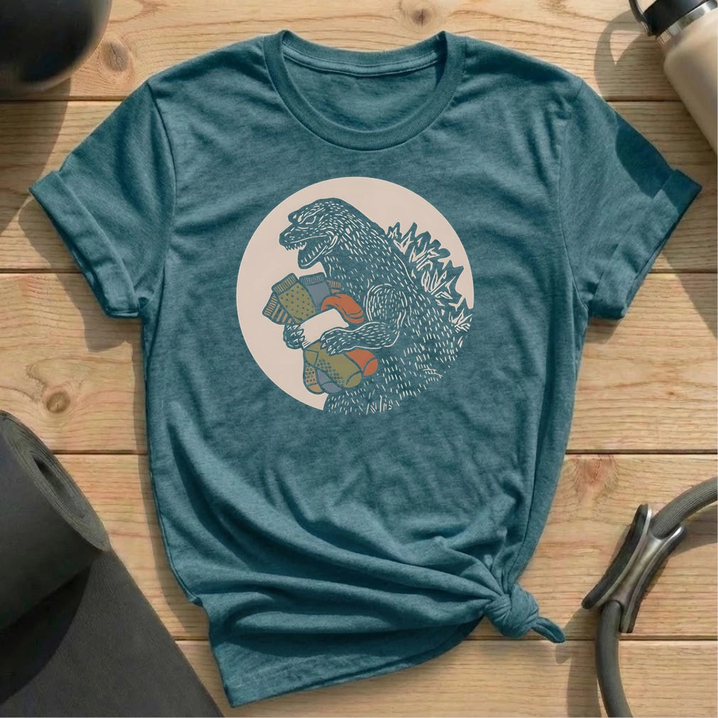 Gozilla Grip Socks T-shirt