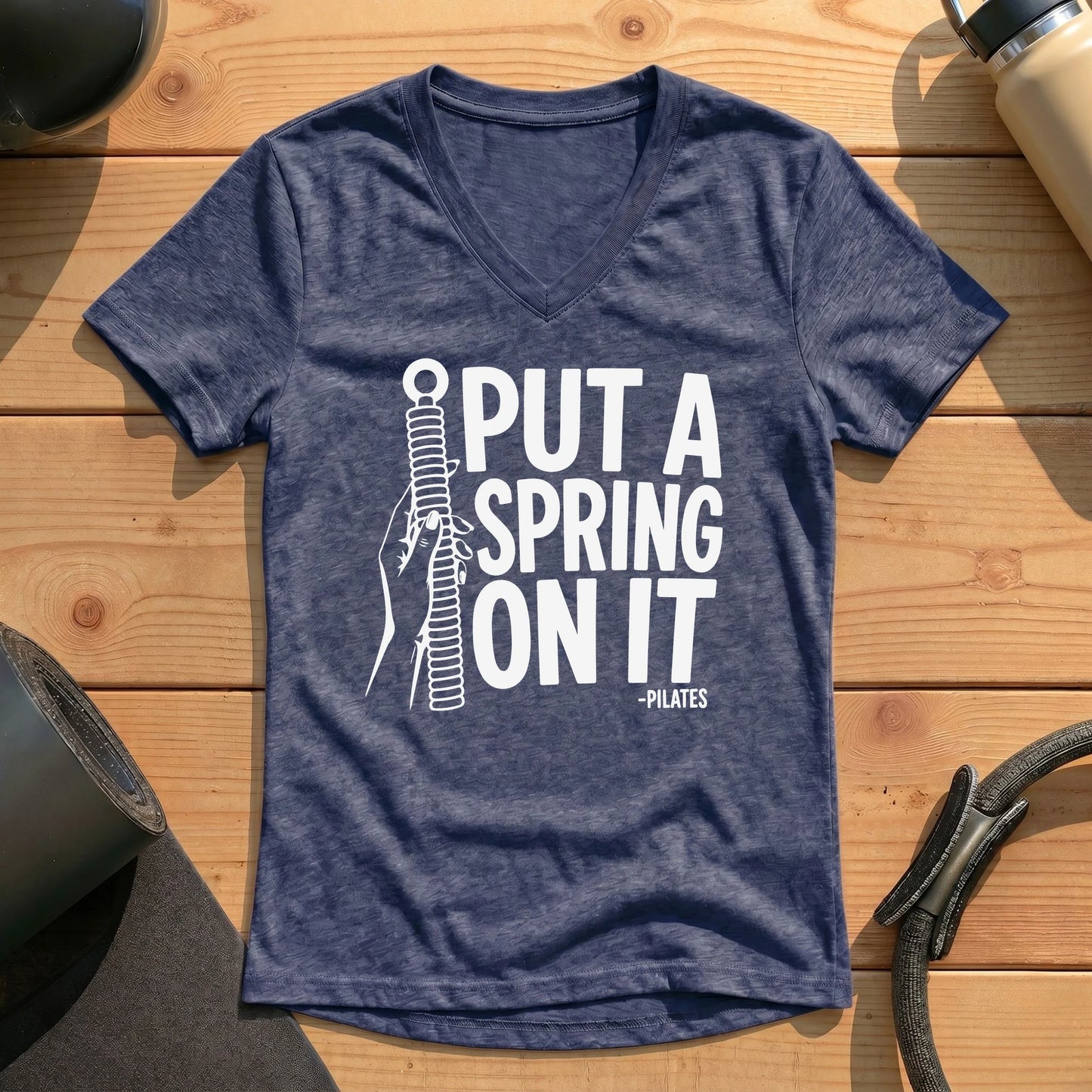 Put A Spring On It Lady V-neck