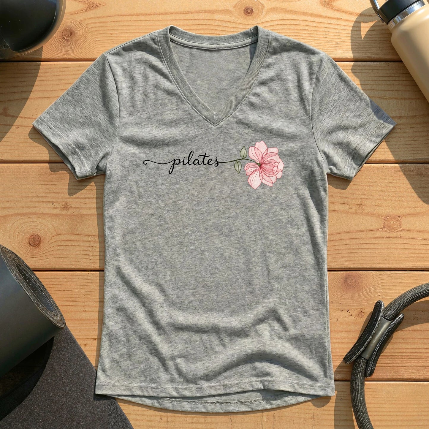 Pilates Spirit Lady V-neck