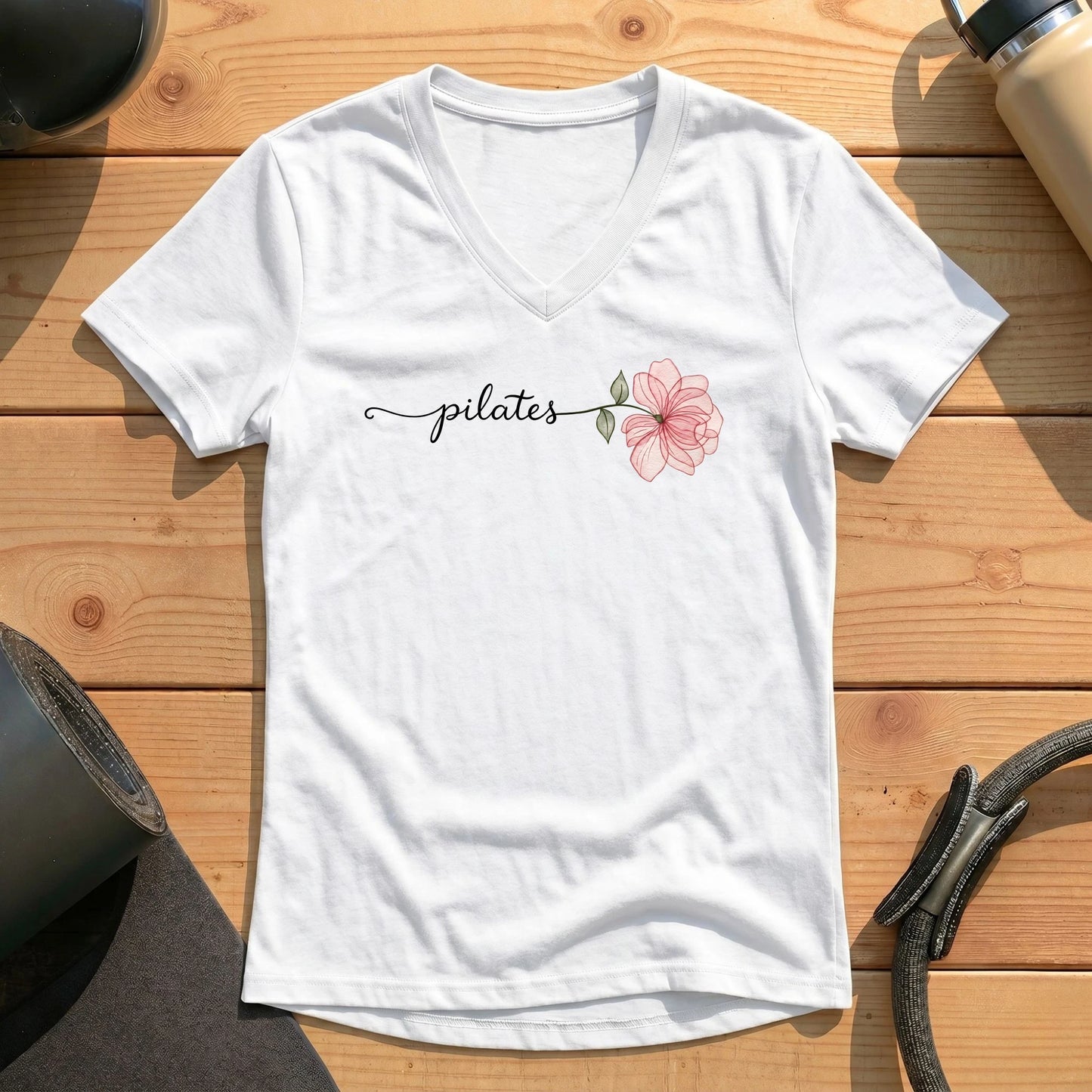 Pilates Spirit Lady V-neck