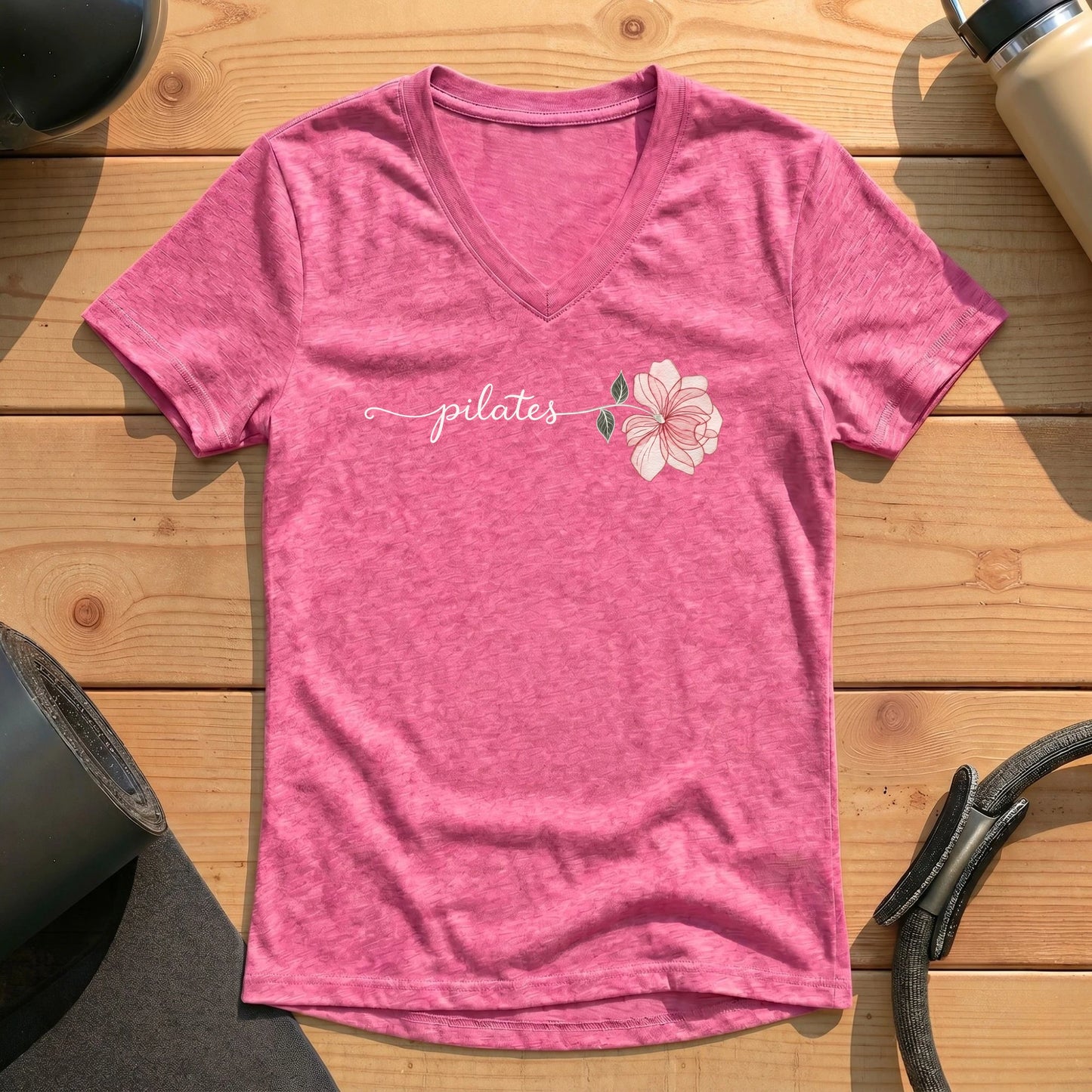 Pilates Spirit Lady V-neck