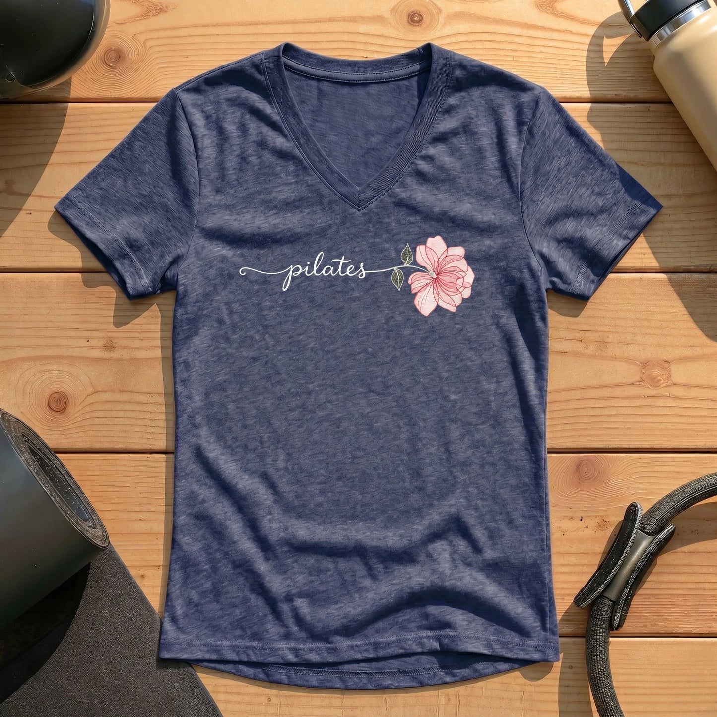 Pilates Spirit Lady V-neck