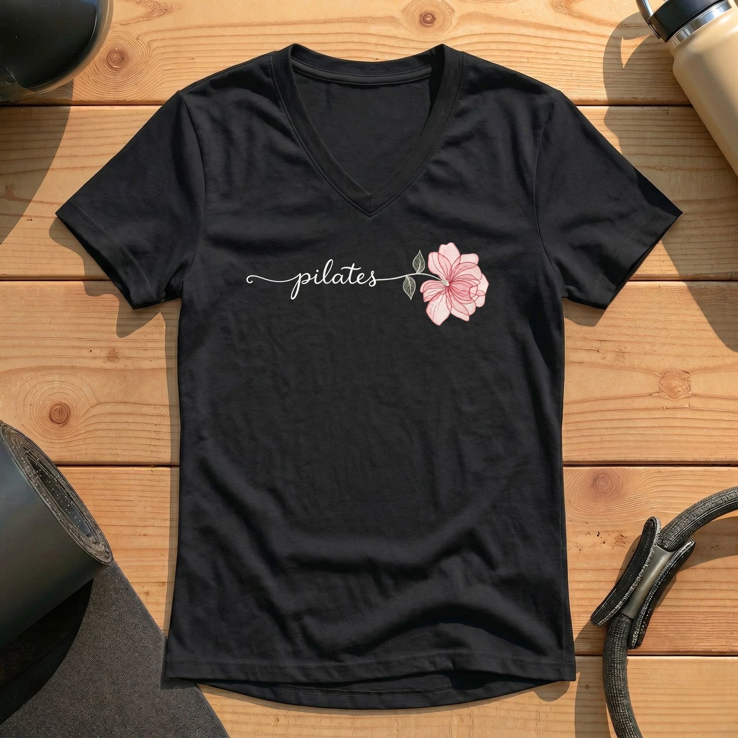 Pilates Spirit Lady V-neck