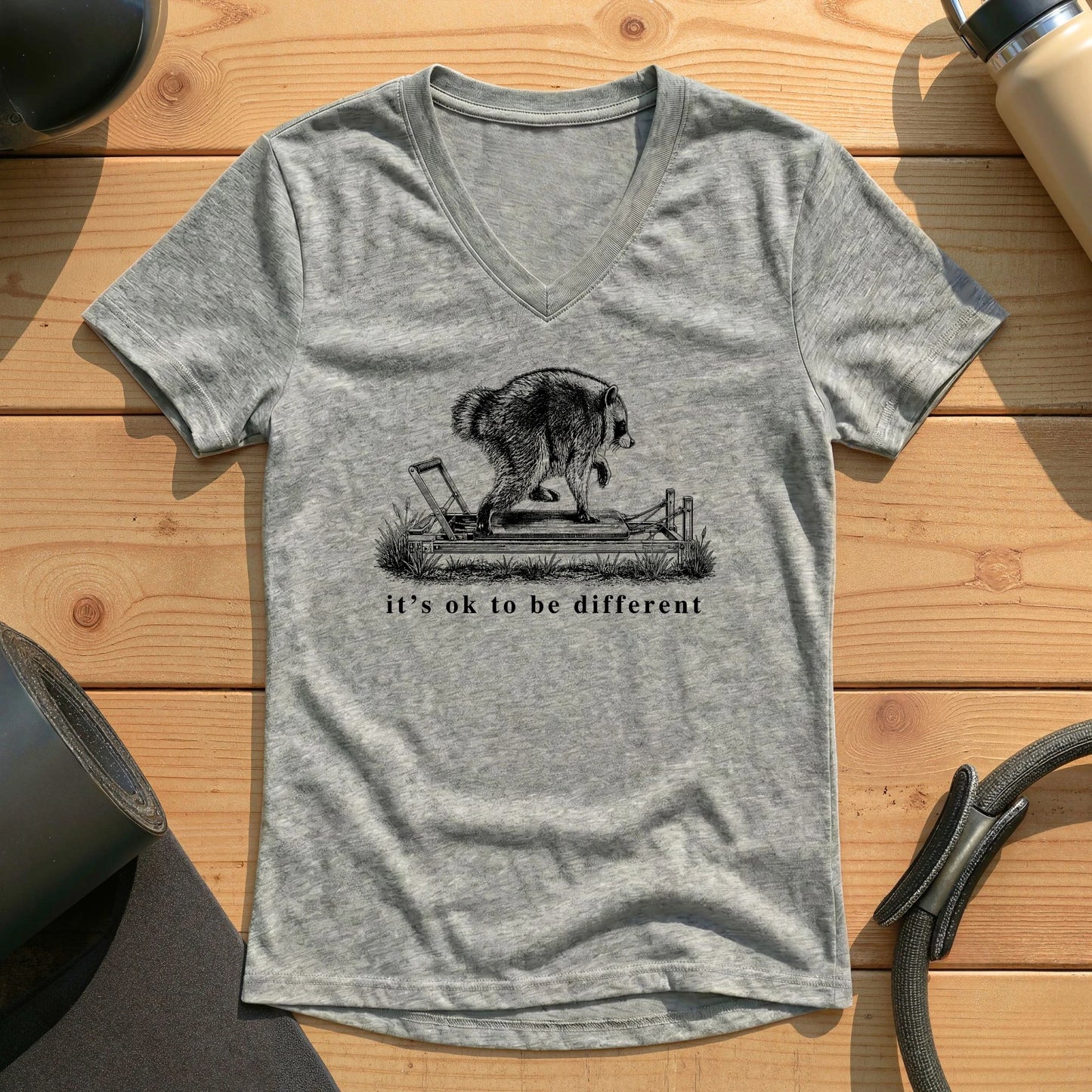 Jimothy It's Ok Lady V-neck