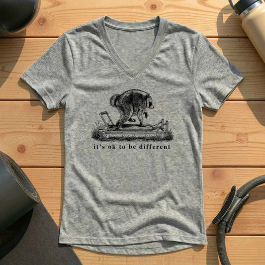 Jimothy It's Ok Lady V-neck