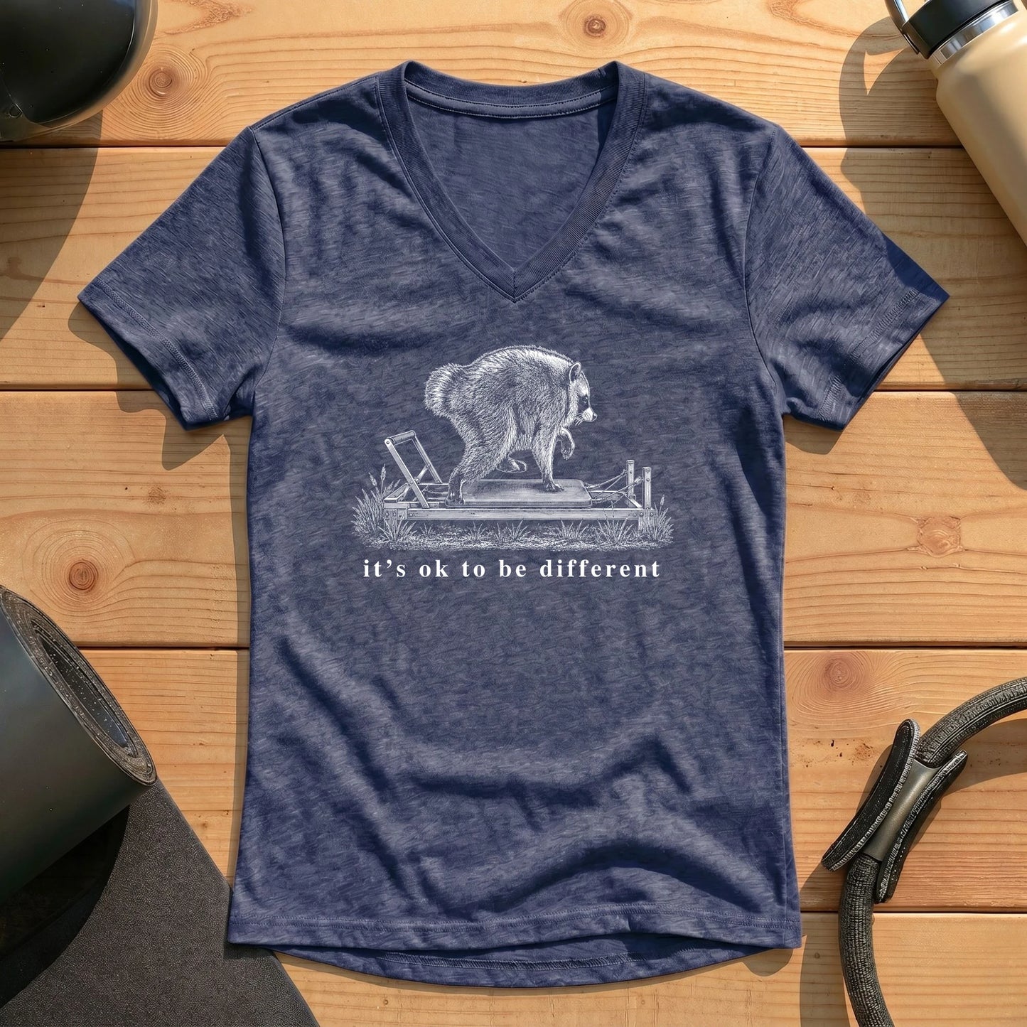 Jimothy It's Ok Lady V-neck