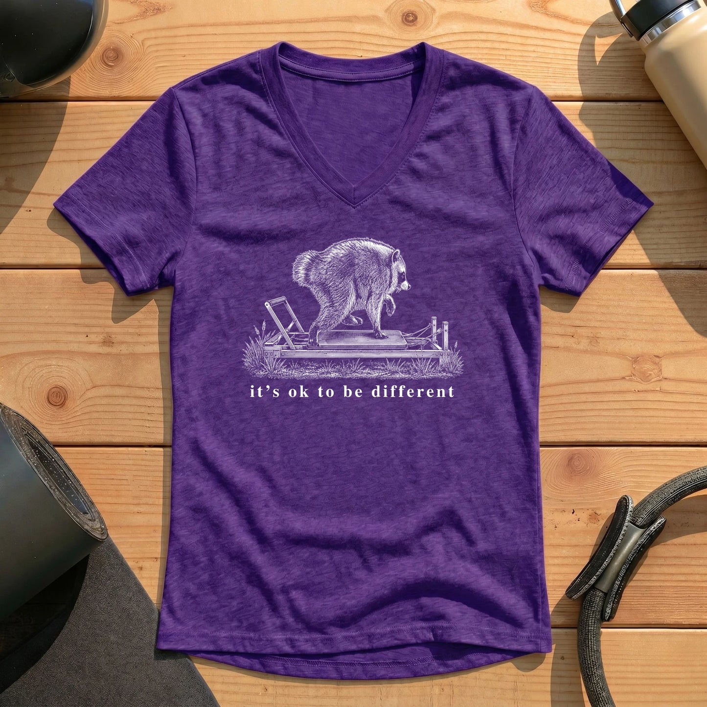Jimothy It's Ok Lady V-neck