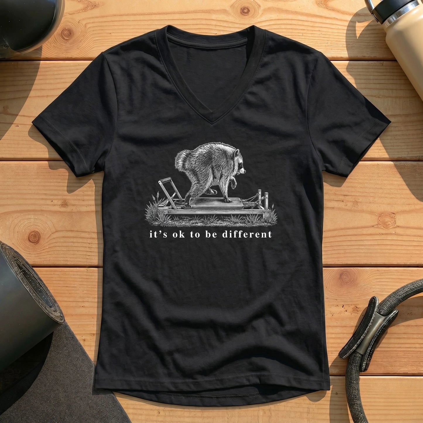 Jimothy It's Ok Lady V-neck