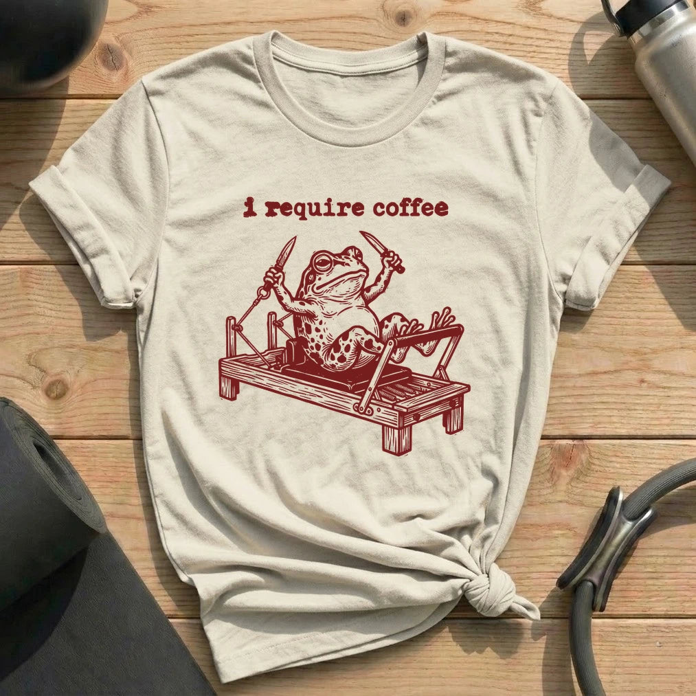 I Required Coffee T-shirt