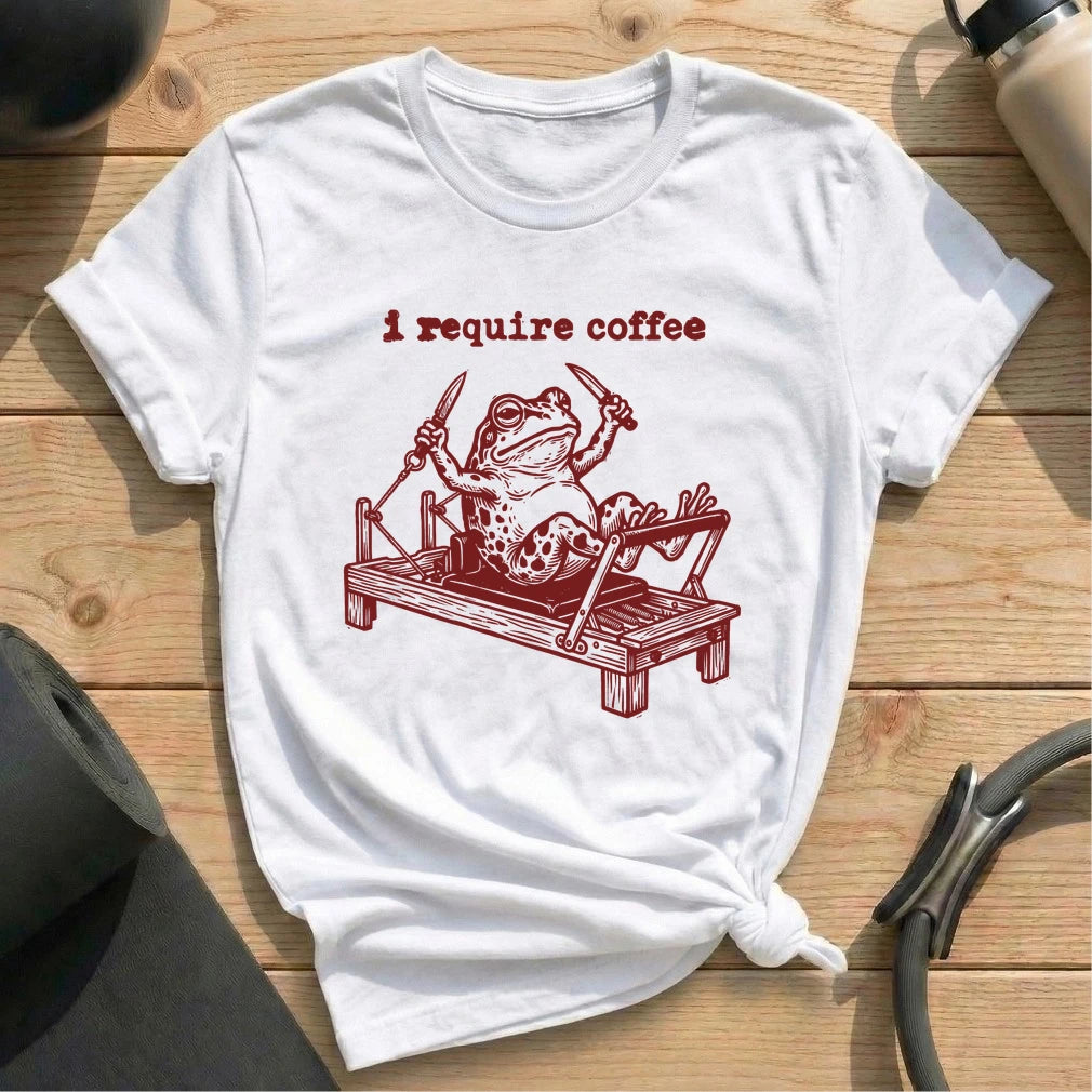 I Required Coffee T-shirt