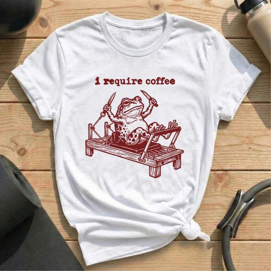 I Required Coffee T-shirt