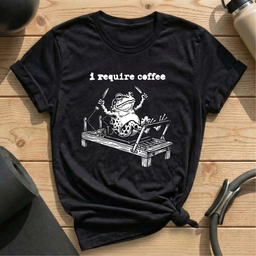 I Required Coffee T-shirt
