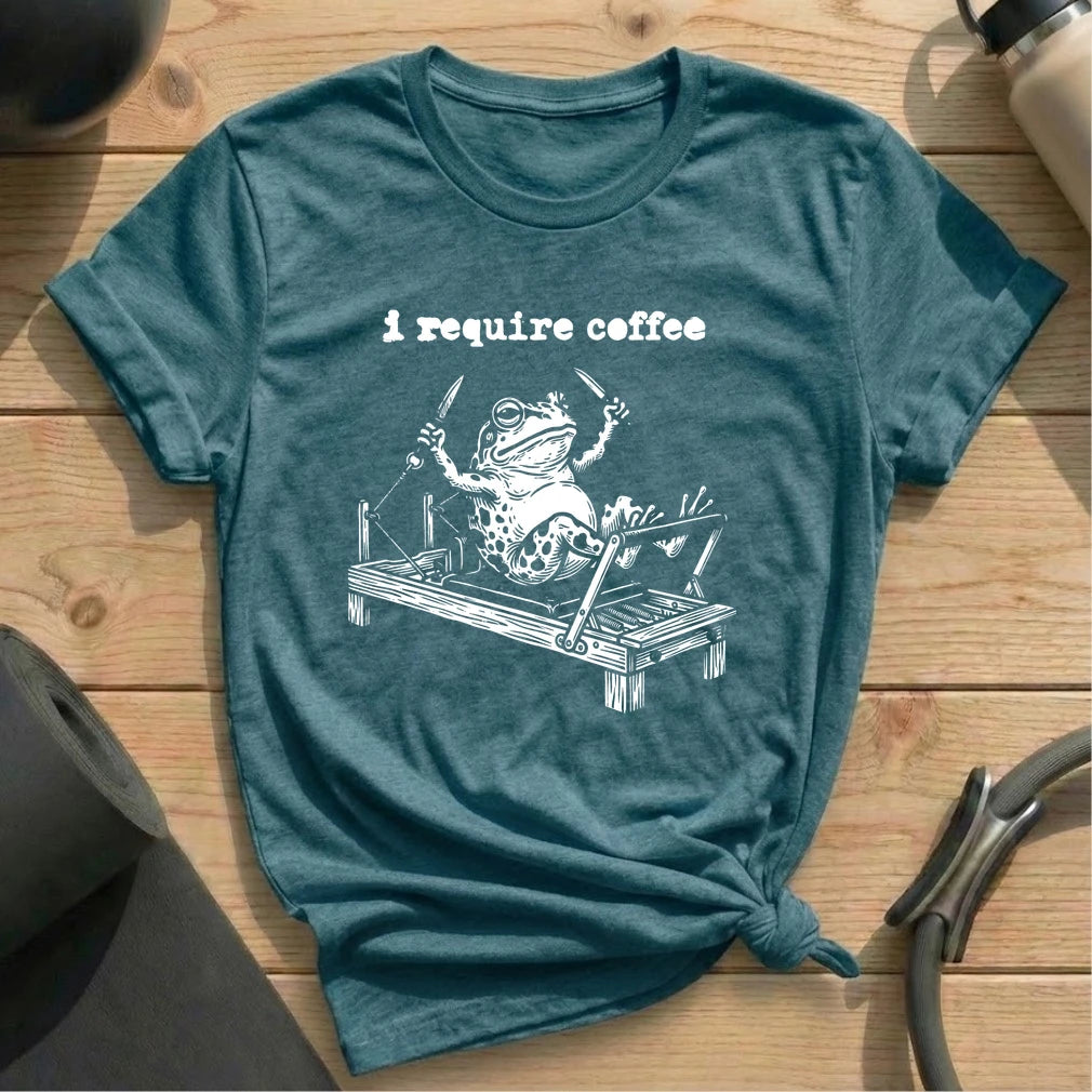 I Required Coffee T-shirt