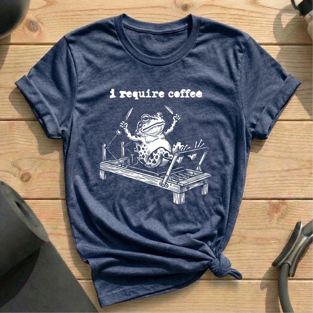 I Required Coffee T-shirt