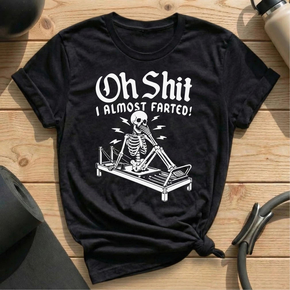 Skeleton Almost Farted T-shirt