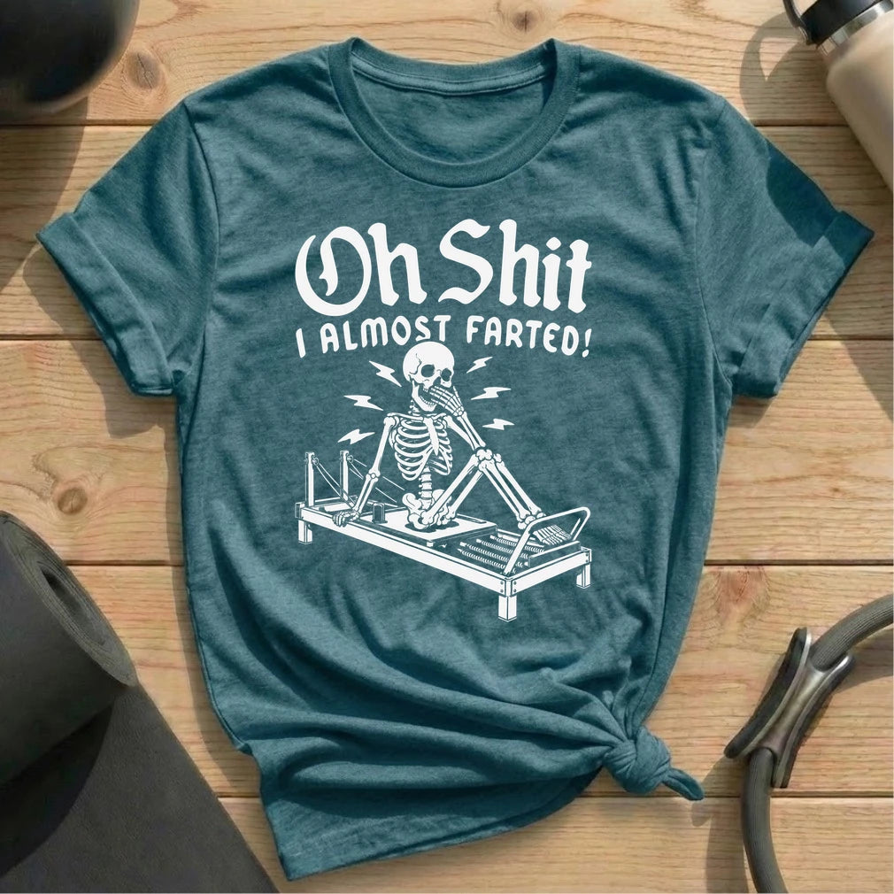 Skeleton Almost Farted T-shirt