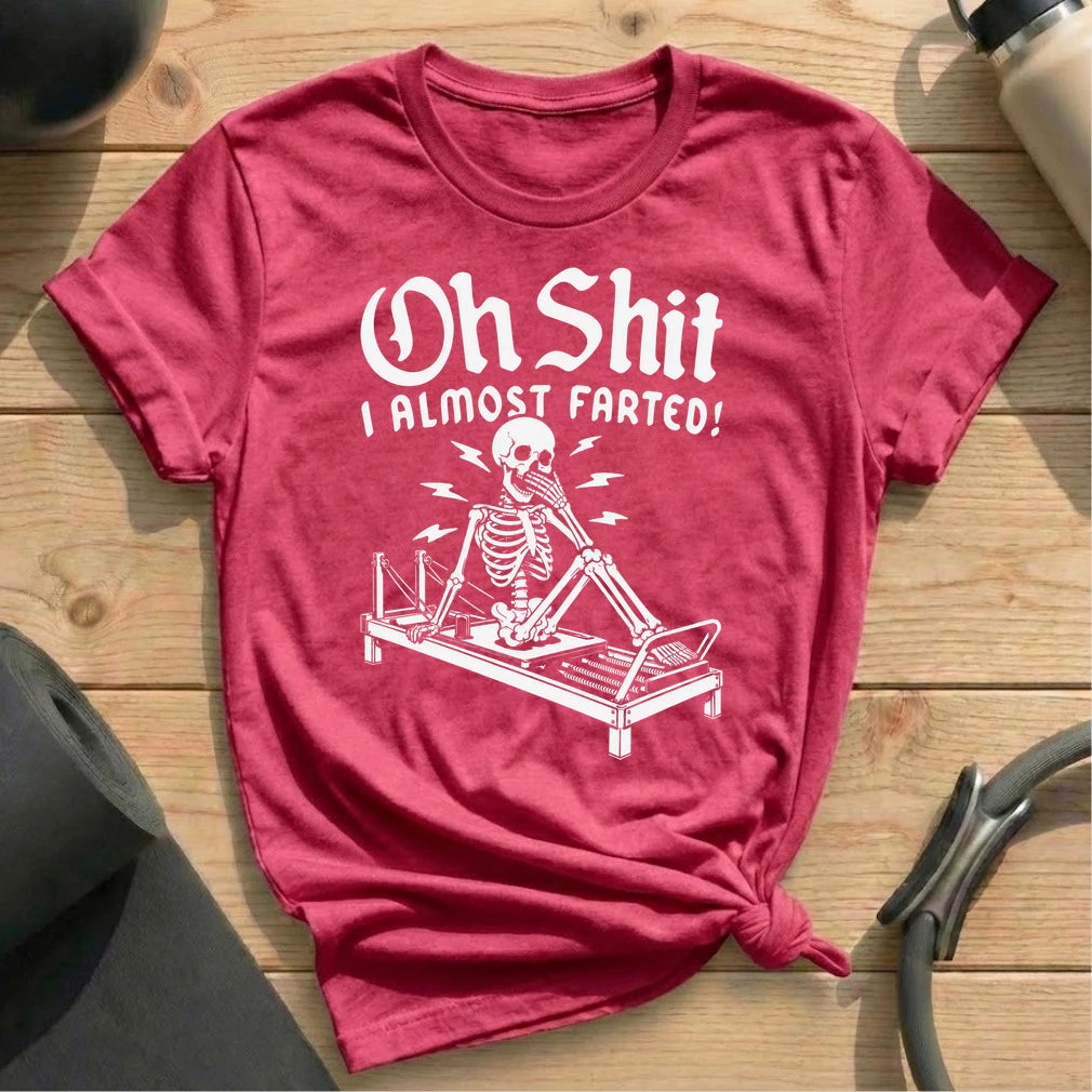 Skeleton Almost Farted T-shirt