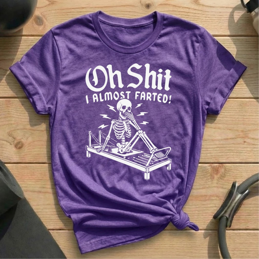 Skeleton Almost Farted T-shirt