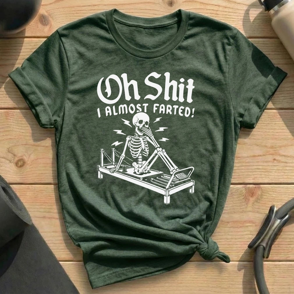 Skeleton Almost Farted T-shirt