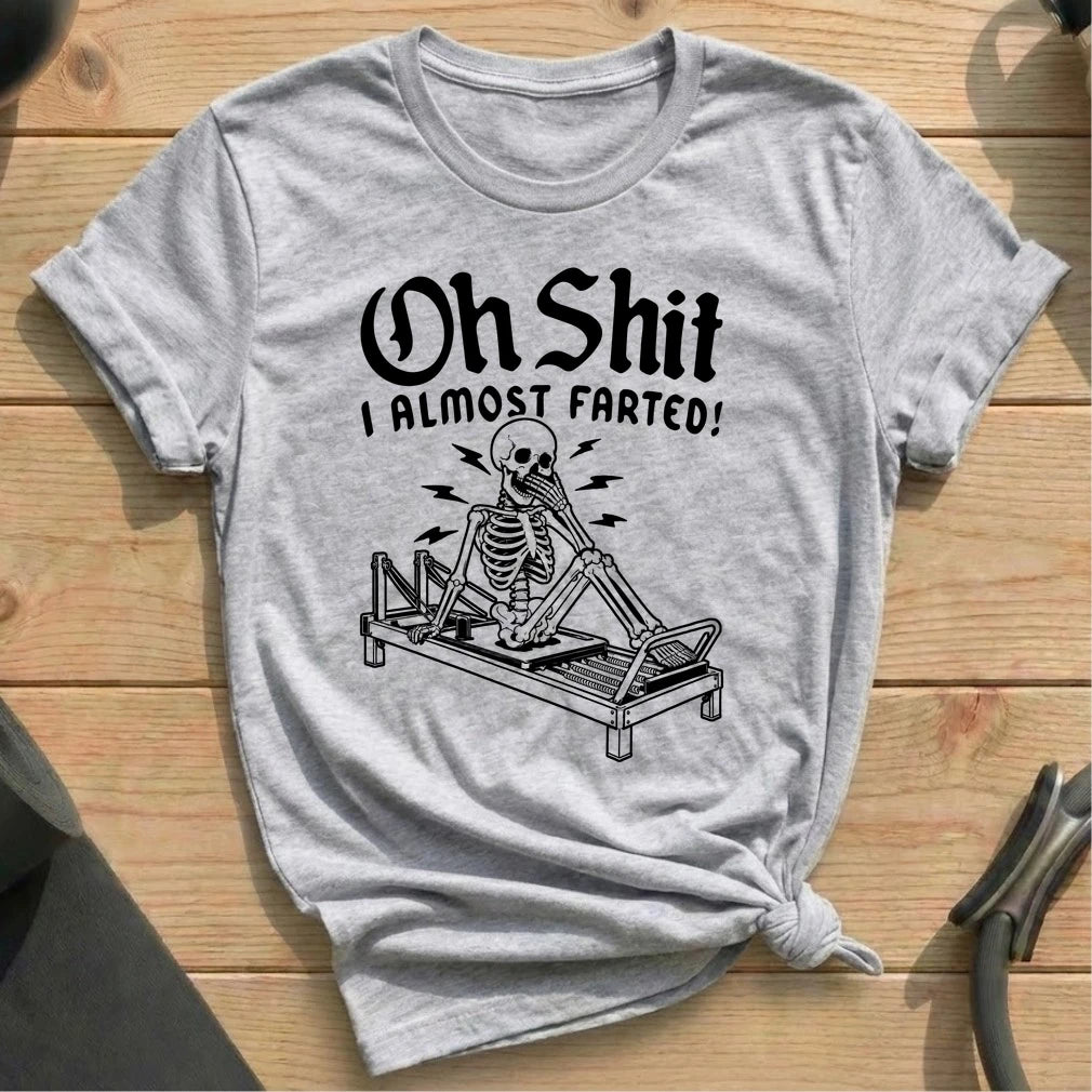 Skeleton Almost Farted T-shirt