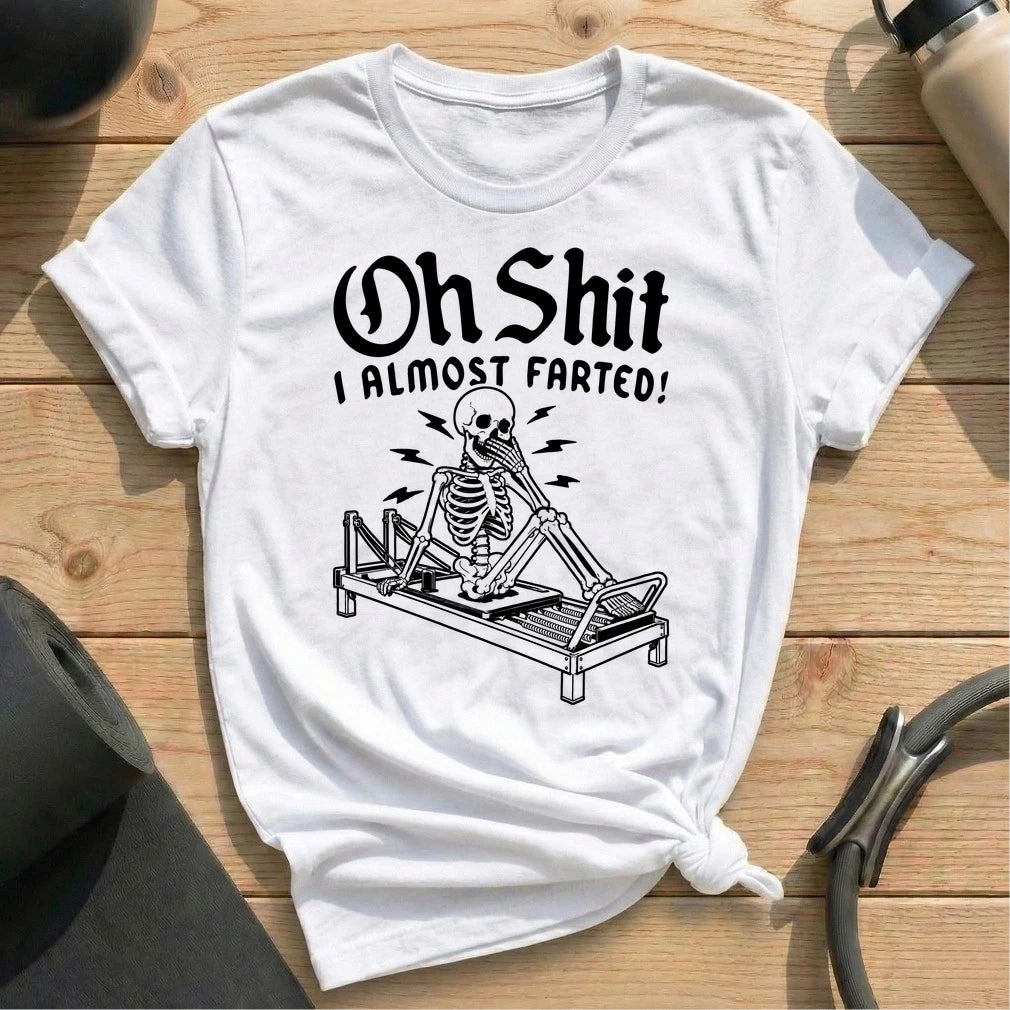 Skeleton Almost Farted T-shirt
