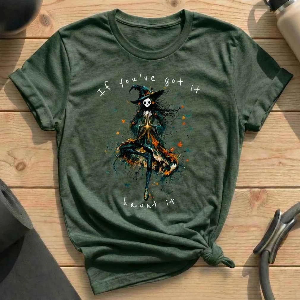 Haunt It Yoga T-shirt